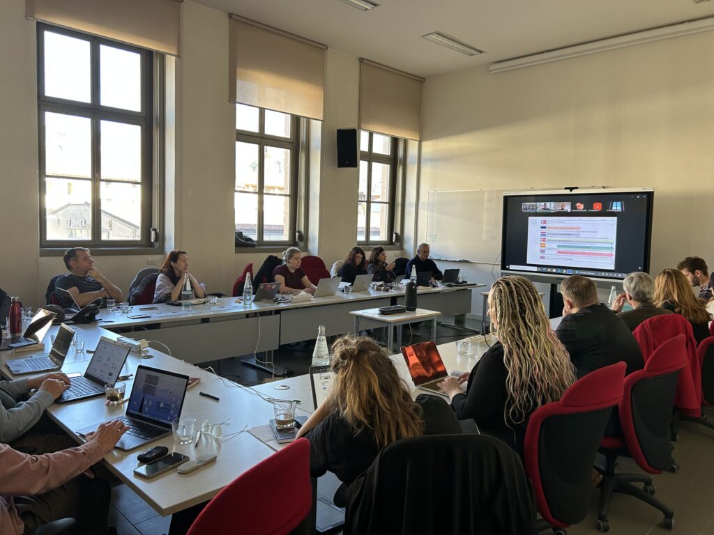 Next-Up team working hard at Trento